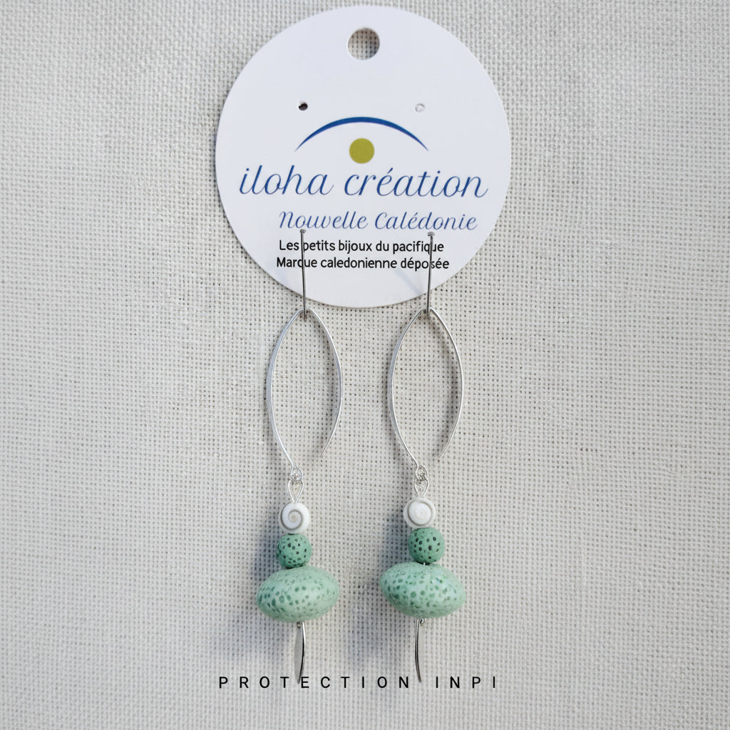 boucle d'oreilles TIARE 2 iloha création