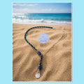 Collier fait main UNIQUE 4 Macramé§chaine argent 925